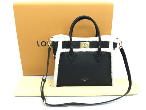 LOUIS VUITTON Taurillon on my side MMM58908/IC tag handbag