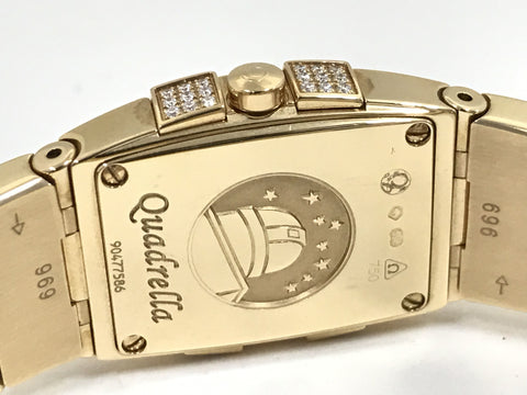 OMEGA 1183.79.00 90477586 Quartz Shell Dial K18 Women's Watch