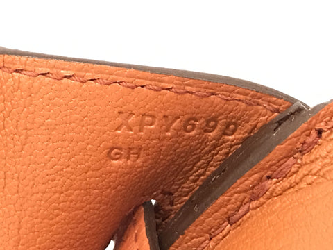HERMES Birkin Birkin 30 Togo X stamp handbag