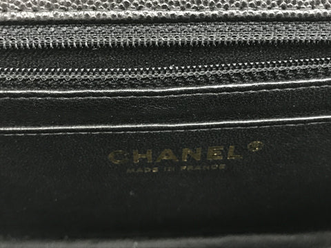 CHANEL Minimato Caviar Black GP Shoulder Bag