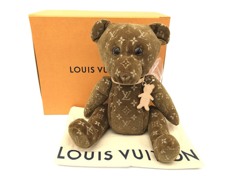 LOUIS VUITTON Monogram Doudou Teddy Bear Other accessories