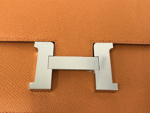 HERMES Constance Mini New Mirror Attached Epson U Engraved Shoulder Bag