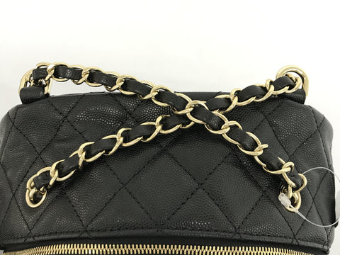 CHANEL matelasse CHANEL matelasse rucksack caviar black GP rucksack