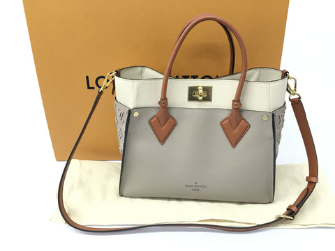 LOUIS VUITTON monogram tuftage on my side tote bag with box and storage bag