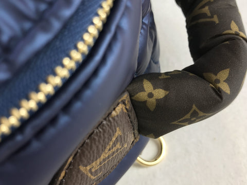 LOUIS VUITTON Palm Springs MINI Down Navy Rucksack