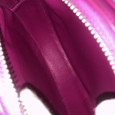 CELINE Leather Shoulder Bag Pink Black The Dancing Kid Limited Shoulder Bag
