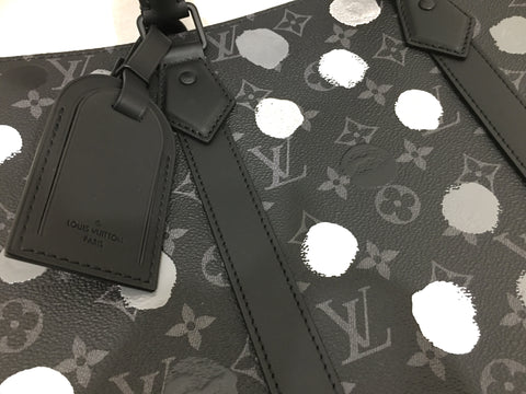 LOUIS VUITTON Monogram Eclipse M46404 LV x YK Sac Plastic Yayoi Kusama Collaboration 2023SS Shoulder Bag