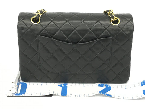 CHANEL lambskin lambskin matelasse shoulder bag