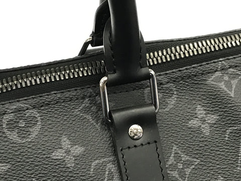 LOUIS VUITTON Monogram Louis Vuitton Monogram Eclipse Keepall 45 Bandouliere Boston Bag