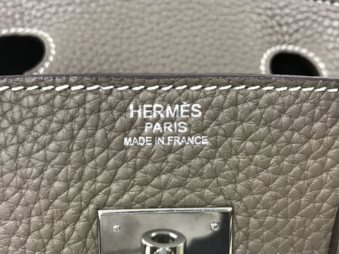 HERMES Birkin Birkin 30 brown handbag