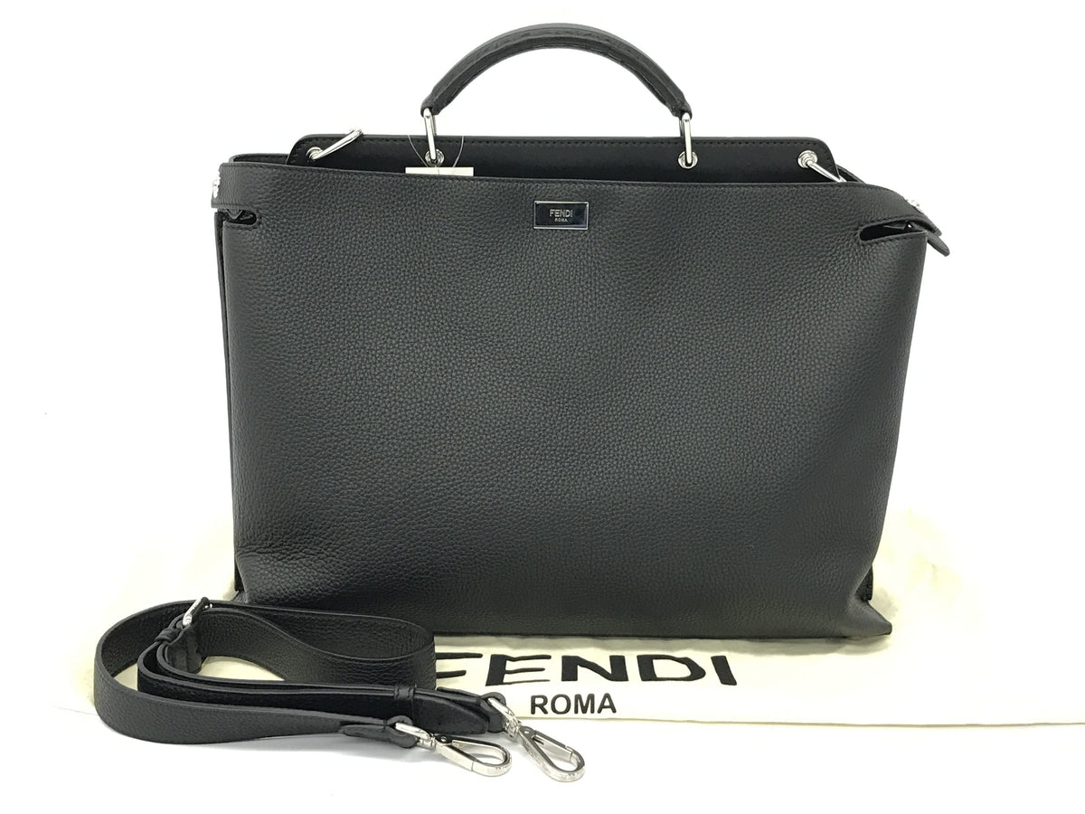 FENDI Peekaboo Selleria Essential 2WAY Handbag