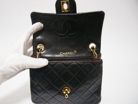 CHANEL Lambskin Mini Mastrasse [with sticker] No.1 Shoulder Bag