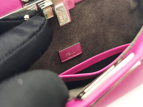 FENDI Peekaboo Pink Shoulder Bag Shoulder Bag