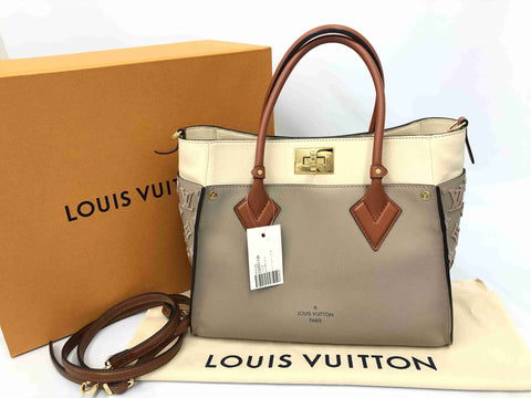 LOUIS VUITTON Tuftage M53825 On My Side MM Tote Bag