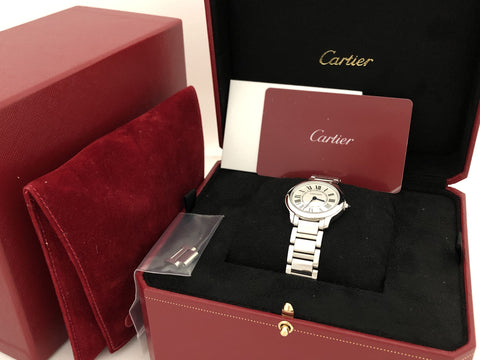 Cartier Ronde Must Do WSRN0033 4422710327CX Quartz Boys' Watch