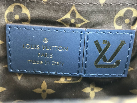 LOUIS VUITTON Palm Springs MINI Down Navy Rucksack
