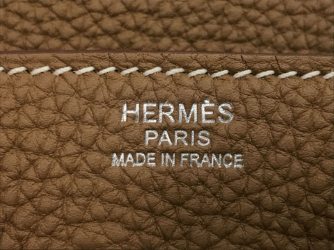 HERMES Birkin Birkin 30 Togo Gold x SV Metal Fittings Q□ Handbag