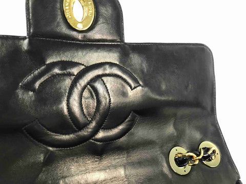 CHANEL enamel enamel matelasse swaro shoulder bag【SS】