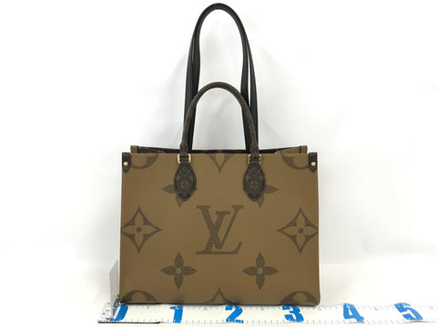 LOUIS VUITTON Monogram Monogram Giant On The Go MM M45321 Tote Bag