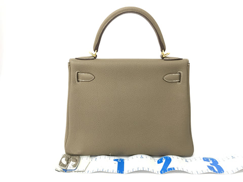 HERMES Kelly Kelly 28 graige handbag