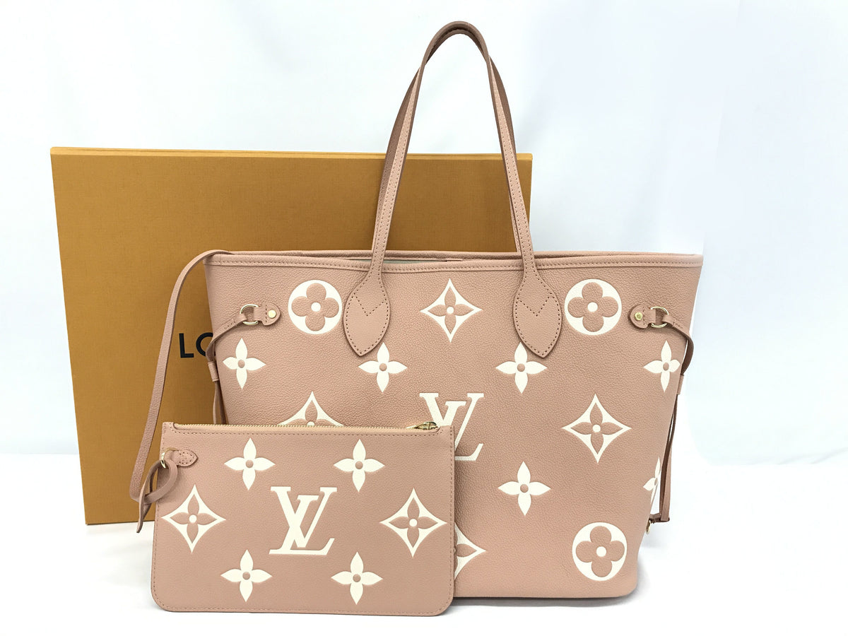 LOUIS VUITTON LOUIS VUITTON Monogram Neverfull MM Pouch Handbag