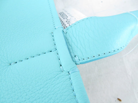 Tiffany & Co. Tiffany 2way Bag Leather Tiffany Blue Tote Bag