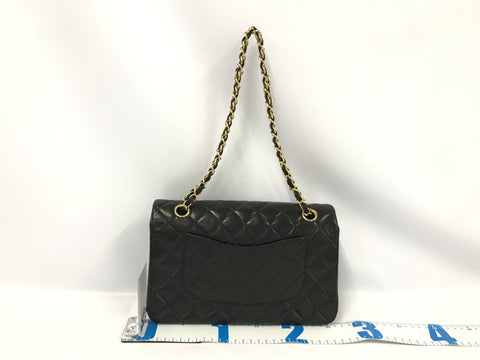 CHANEL lambskin W flap shoulder bag