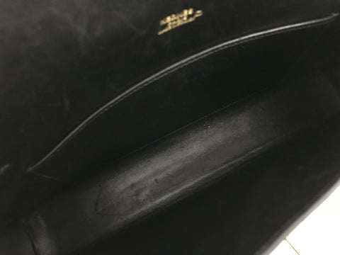 HERMES Elan □E Engraved Clutch Bag