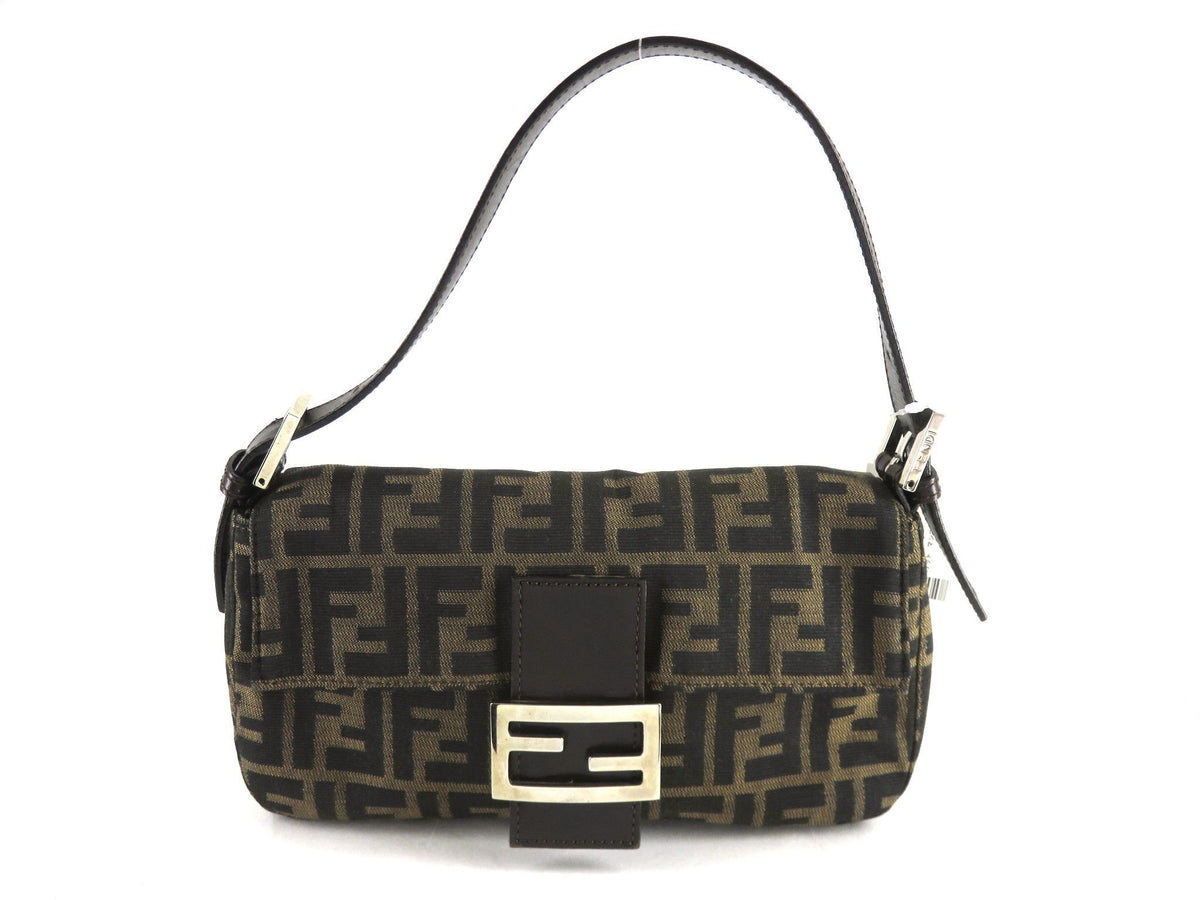 FENDI Zucca Pattern Zucca Bucket Mamma Handbag