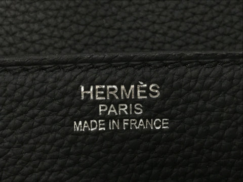 HERMES Birkin Ota Croix 40 Togo Black SS U Handbag
