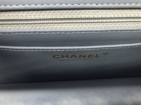 CHANEL CHANEL Minimato Denim Blue GP Shoulder Bag