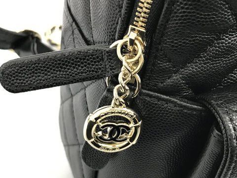 CHANEL matelasse CHANEL matelasse rucksack caviar black GP rucksack