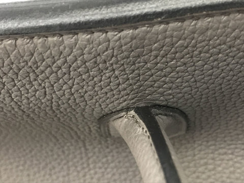 HERMES Birkin 25 Togo ethane handbag