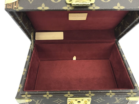 LOUIS VUITTON Monogram Monogram M47020 Coffret Tresor 24/Name Accessory Case