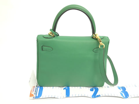 HERMES Kelly 25 Vaux Swift Vertigo GP C Handbag