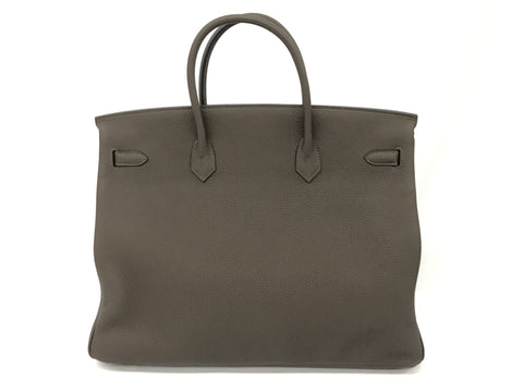 HERMES Birkin Birkin 40 Togo Ebene GP Y handbag