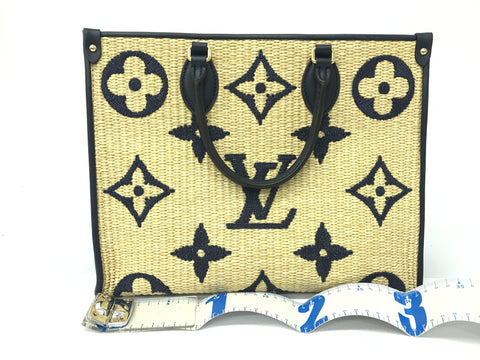 LOUIS VUITTON monogram on-the-go handbag