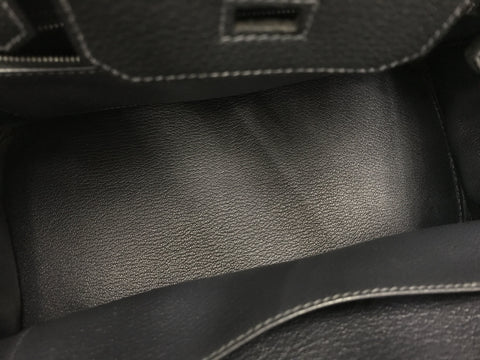 HERMES Birkin Birkin 30 Togo black □H engraving handbag