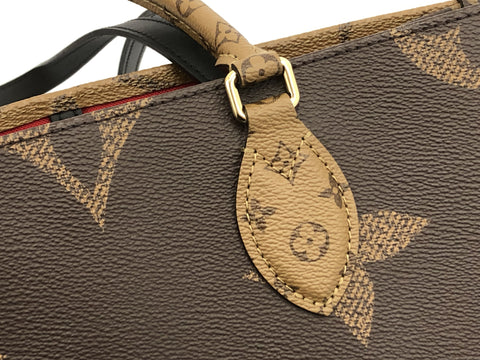 LOUIS VUITTON Monogram Monogram Reverse On The Go MM IC Tag Shoulder Bag