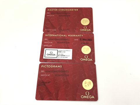 OMEGA 434.10.40.20.06.001 83693708 Men's watch