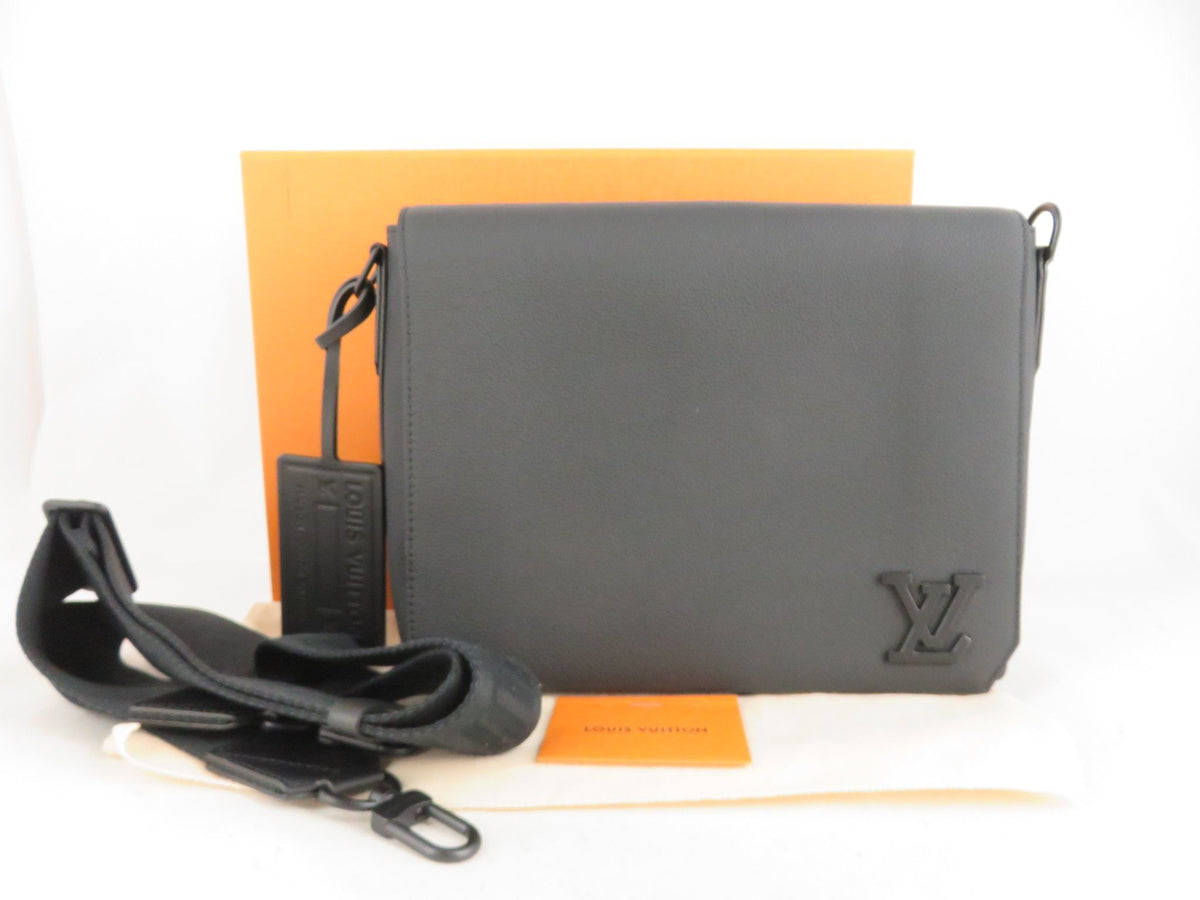 LOUIS VUITTON LOUIS VUITTON/Louis Takeoff Messenger LV Aerogram Taurillon Leather RFID Tag Certified Shoulder Bag M57080 New Box Bag Shoulder Bag