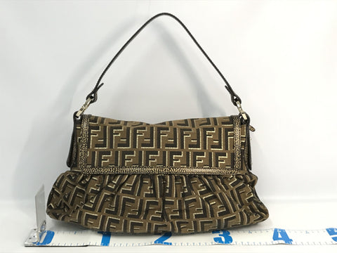 FENDI Zucca Pattern Zucca Chef Bag Handbag