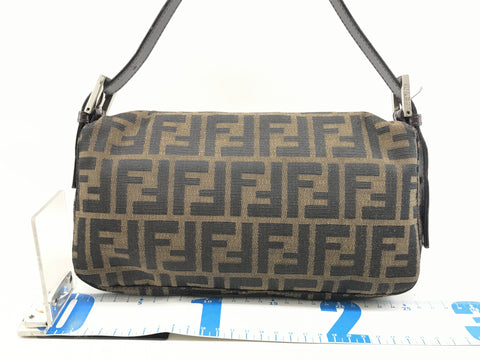 FENDI Zucca Pattern Zucca Mamma Bucket Shoulder Handbag