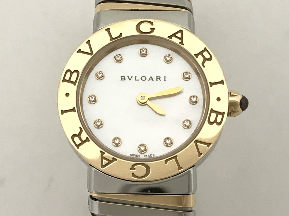 BVLGARI BBLP262TSG PO1105 Shell Dial Ladies Watch