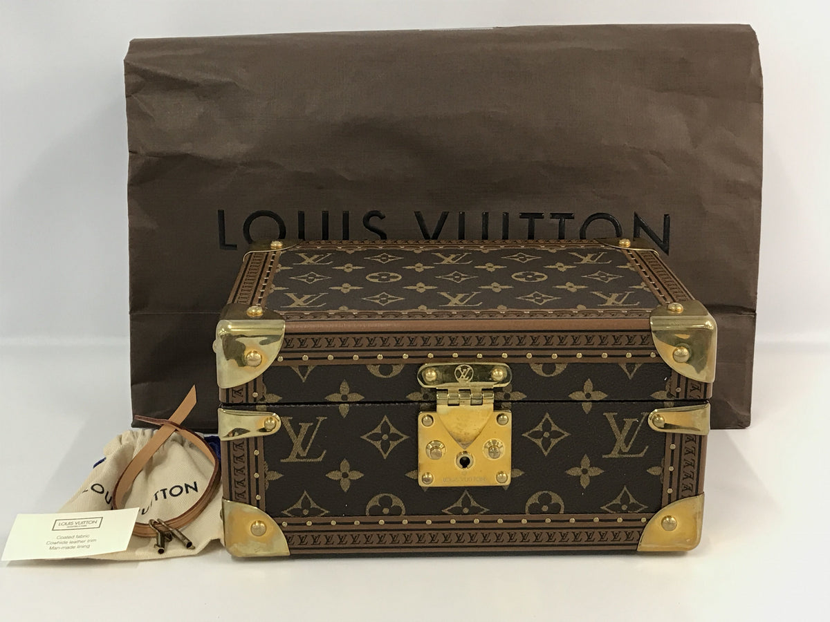 LOUIS VUITTON Monogram Monogram M47020 Coffret Tresor 24/Name Accessory Case