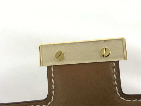 HERMES HERMES Constance 3 mini shoulder bag silver metal fittings carved seal Z shoulder bag