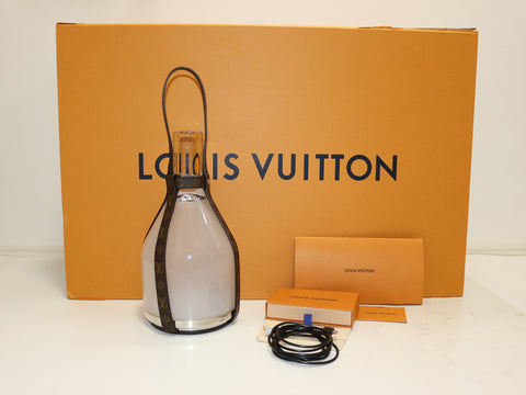 LOUIS VUITTON LED Bell Lamp Lantern Monogram Barber Osgerby×Louis Vuitton Collaboration Other Accessories