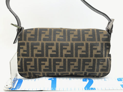 FENDI Zucca Pattern Mamma Bucket Zucca Shoulder Bag