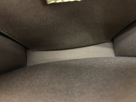 LOUIS VUITTON Monogram Back Petit Sac Plastic Monogram Shoulder Bag