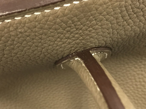HERMES Birkin Birkin 30 Z Engraving Etoup Gold Hardware Handbag